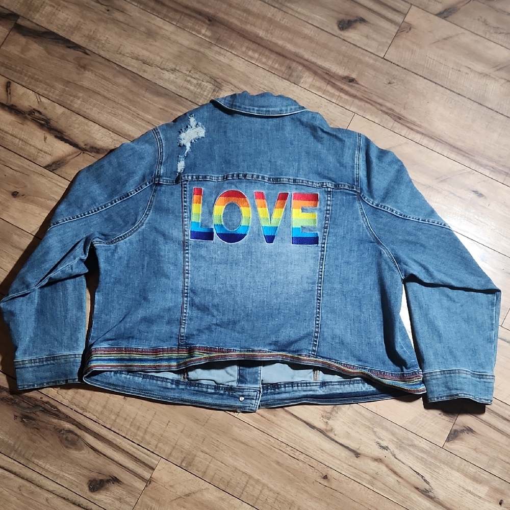 Lane Bryant Blue Denim Jacket